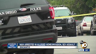 Man arrested in alleged home invasion