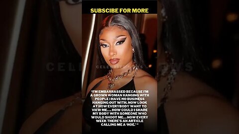 Megan Thee Stallion Feels Dirty For Embarrassing Boyfriend