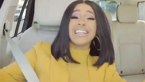 Cardi B CRASHES During ‘Carpool Karaoke”! Gives Amazing Advice To School Children!