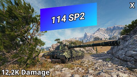 114 SP2 (12,2K Damage) | World of Tanks