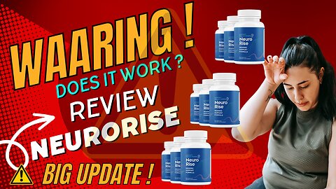 NEURORISE - 【⛔️⚠️CAUTION!!⛔️⚠️】 - Brain and Hearing Supplement - NEURORISEReview -NEURORISE Reviews