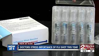 Doctors stress importance of flu shot this year