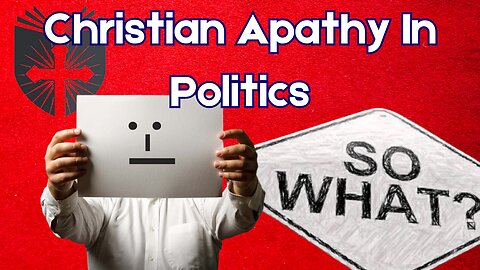 January 6th Lectern Guy: Why Christians Are Apathetic About Politics and Voting