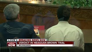Jury finds Dominique Heaggan-Brown not guilty in suspect shooting.