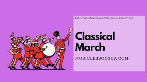 Piano Adventures Performance Book Primer - Classical March