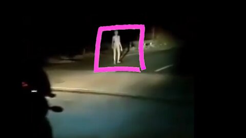 'Ghost Man' Captured on Camera - is it Alien?