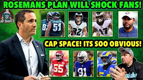 YES! HOWIE ROSEMAN'S PLAN IS GONG TO SHOCK EAGLES FANS! THE ROSTER! THE DRAFT! HUGE UPDATE! RANT!