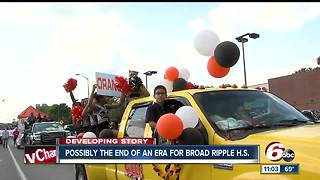 Broad Ripple High School students, alumni celebrate possible last homecoming