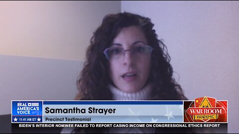 Steve Bannon interviews Samantha Strayer