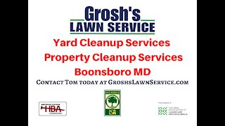 Yard Cleanup Services Funkstown MD Landscaping Contractor