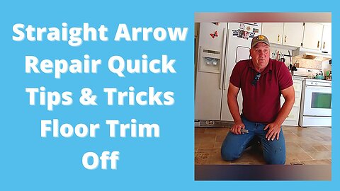 How To Take Mobile Home Floor Trim Off #Shorts