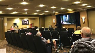 Kids hold digital performance for seniors