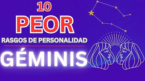 Más Allá de la Superficie: Explorando los 10 Peores Rasgos de ♊️ Géminis #gemini #astrology #zodiac