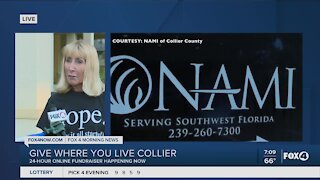 How to give to NAMI Collier County during "Give Where You Live Collier"