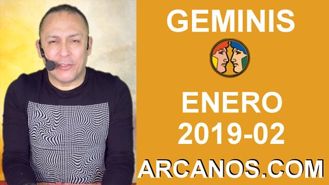 HOROSCOPO GEMINIS-Semana 2019-02-Del 6 al 12 de enero de 2019-ARCANOS.COM