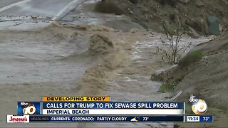 Imperial Beach mayor asks President Trump to help fix South Bay sewage crisis