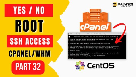 Disable and Enable Root Login in Linux CentOS 7 - Make Money with Websites Part 32
