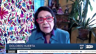 Delores Huerta talks about Congressional seat loss