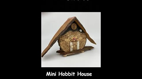 Mini Hobbit House for hiding keys