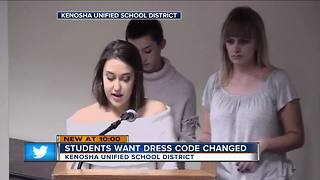 Kenosha students call dress code sexist