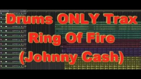 Drums ONLY Trax - Ring Of Fire (Johnny Cash)
