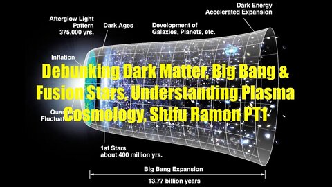 Debunking Dark Matter, Big Bang & Fusion Stars, Understanding Plasma Cosmology, Shifu Ramon PT1