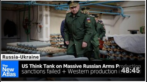 US Think Tank Admits Russia's Massive & Growing Military Industrial Output