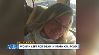 Woman found dead on side of road in Plain Township, authorities believe she was hit by car