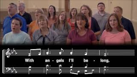 SPIRITUAL SONG - The New Song (with sheet music) gospel singing by choral group