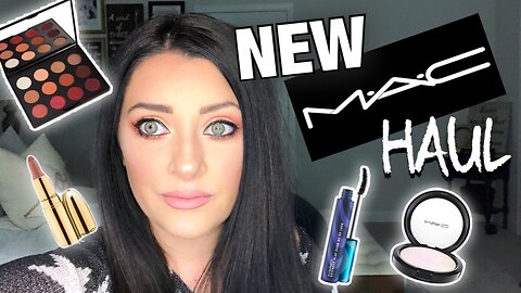 NEW MAC MAKEUP! HAUL, UNBOXING, AND FULL FACE FIRST IMPRESSION! M.A.C. COSMETICS