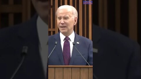 Joe Biden's Freudian slip : "I applaud China for stepping up"