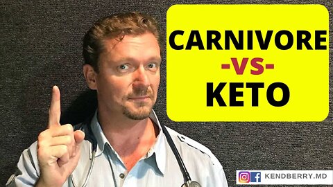 CARNIVORE -vs- KETO (Which is Better for YOU?)