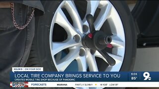 Tucson tire shop creates new social distancing service
