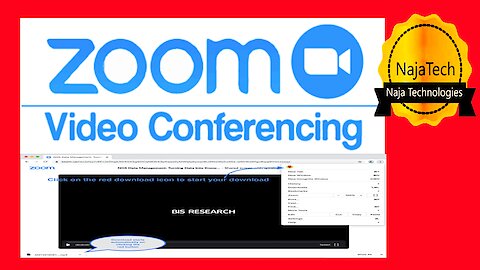 🔴Zoom Recordings Downloader how to record from browser @Naja Tech ​