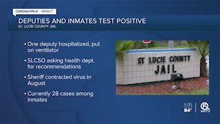 6 deputies, 16 inmates test positive for coronavirus at St. Lucie County Jail
