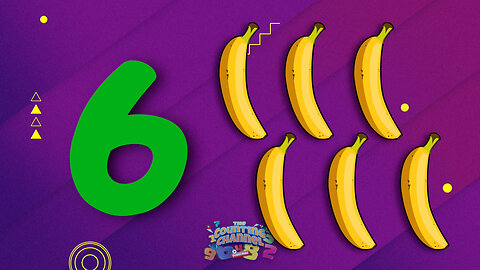 🍌 Banana Bonanza: Counting Bananas IN ITALIAN | Join the Tropical Counting Journey for Kids! 🔢