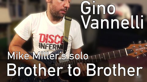 Brother to Brother (Mike Miller's solo) [Gino Vannelli] - Fabrizio Fortunato