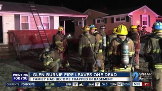 Glen Burnie house fire leaves man dead and others injured including 5 -year-old