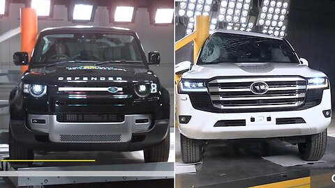 2022 Toyota Land Cruiser VS Land Rover Defender – Crash Tests