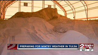 Preparing for wintry weather in Tulsa