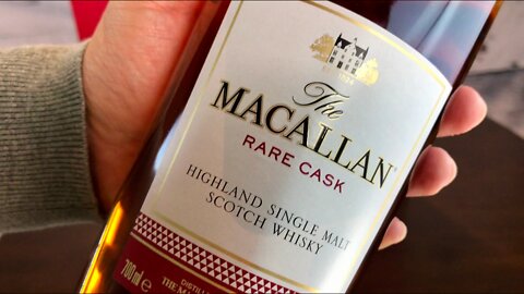 The Macallan Rare Cask Highland Single Malt Scotch Whisky unboxing