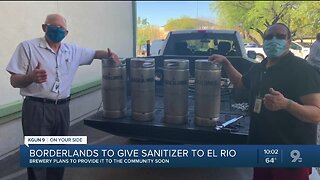 Borderlands to give free sanitizer to community