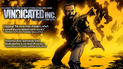 Vindicated Inc Graphic Novel Crowdfunding Campaign Trailer 4