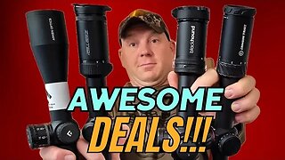 HUGE Deals on Scopes!!! [Up to 55% OFF] #deerseason #deerhunting #whoteewho #deals #blackfriday