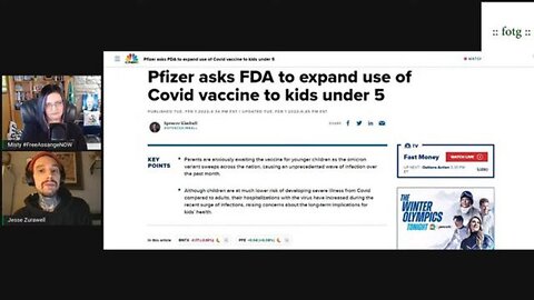 CNBC ARTICLE PROMOTING PFIZER 6MO to 4YO JABS — FACTS ON FRIDAY FEB 4 22 REVIEW