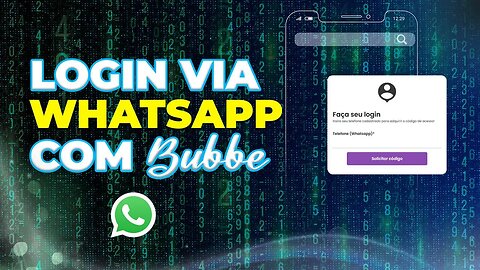 Sistema de login com envio de código via whatsapp