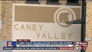 Caney Valley teacher accused of bullying student