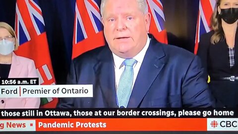 ONTARIO announcing state of emergency