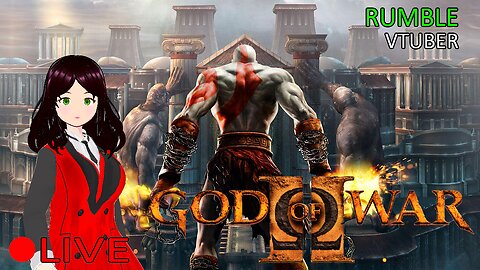 (VTUBER) - Angry Sparta Pissed off at everyone - God of War 2 #3 - Rumble