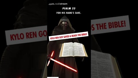 If Kylo Ren got saved and read the Bible! 🙌🏼😱🤯💥😝